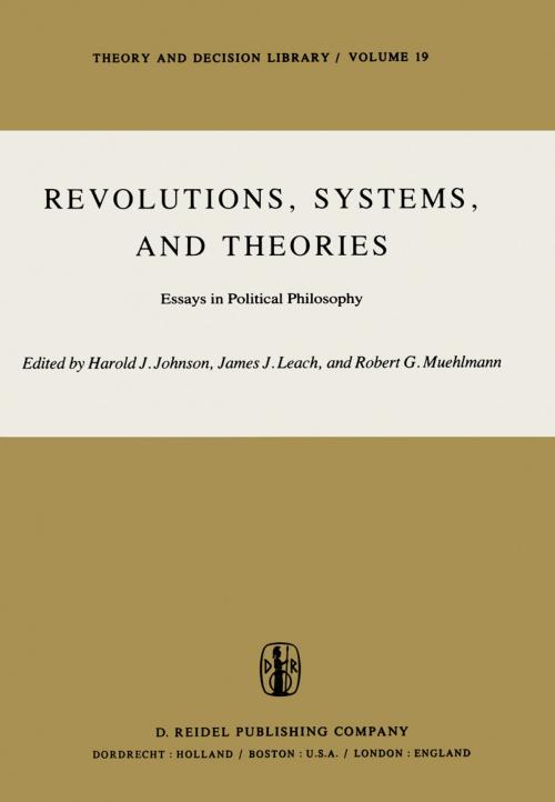 Cover of the book Revolutions, Systems and Theories by , Springer Netherlands