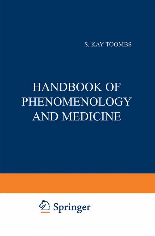 Cover of the book Handbook of Phenomenology and Medicine by , Springer Netherlands