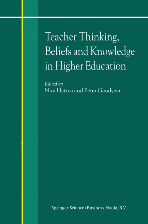 Cover of the book Teacher Thinking, Beliefs and Knowledge in Higher Education by , Springer Netherlands