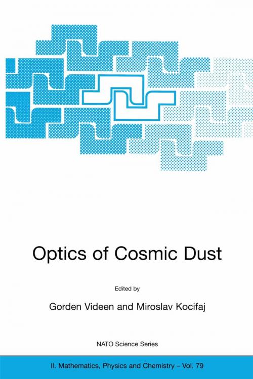 Cover of the book Optics of Cosmic Dust by , Springer Netherlands