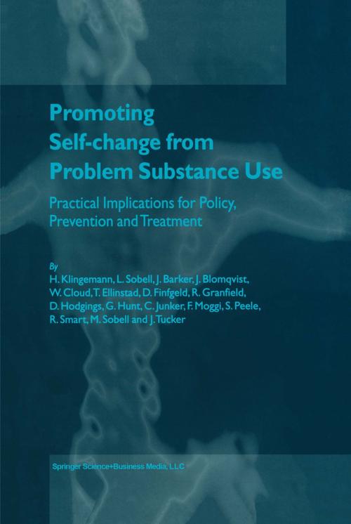 Cover of the book Promoting Self-Change from Problem Substance Use by D. Hodgings, G. Hunt, J. Barker, C. Junker, J. Tucker, W. Cloud, Linda C. Sobell, D. Finfgeld, F. Moggi, R. Granfield, M. Sobell, T. Ellinstad, J. Blomqvist, S. Peele, Harald Klingemann, R. Smart, Springer Netherlands