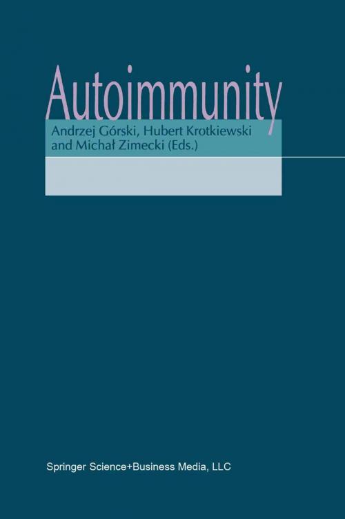 Cover of the book Autoimmunity by , Springer Netherlands