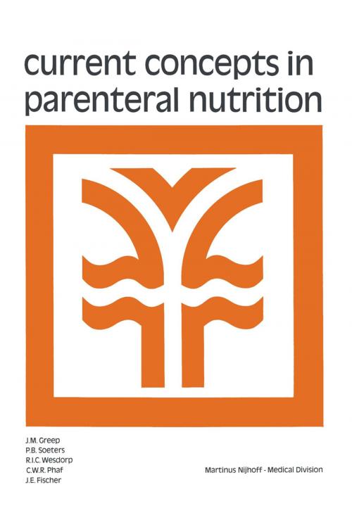 Cover of the book Current Concepts in Parenteral Nutrition by , Springer Netherlands