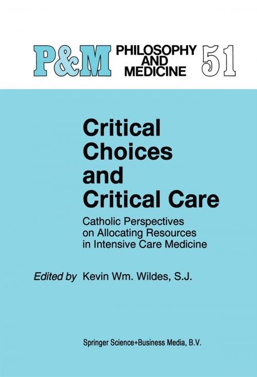 Cover of the book Critical Choices and Critical Care by , Springer Netherlands