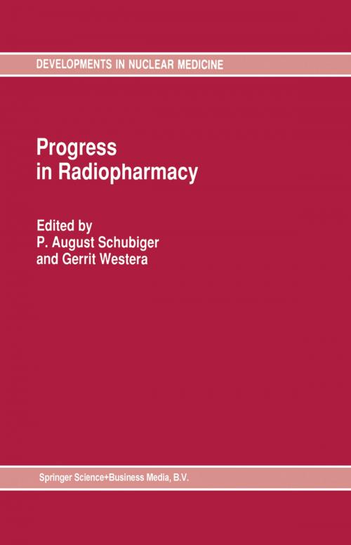 Cover of the book Progress in Radiopharmacy by , Springer Netherlands