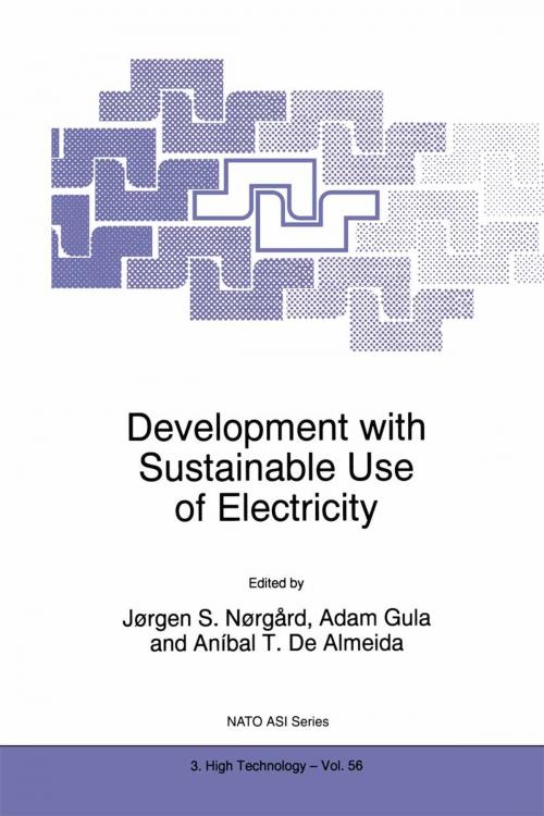 Cover of the book Development with Sustainable Use of Electricity by , Springer Netherlands