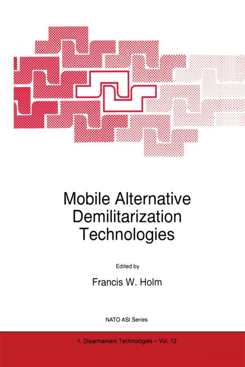 Cover of the book Mobile Alternative Demilitarization Technologies by , Springer Netherlands