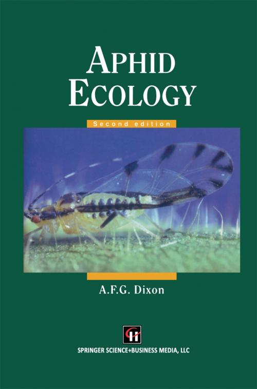 Cover of the book Aphid Ecology An optimization approach by A.F.G. Dixon, Springer Netherlands