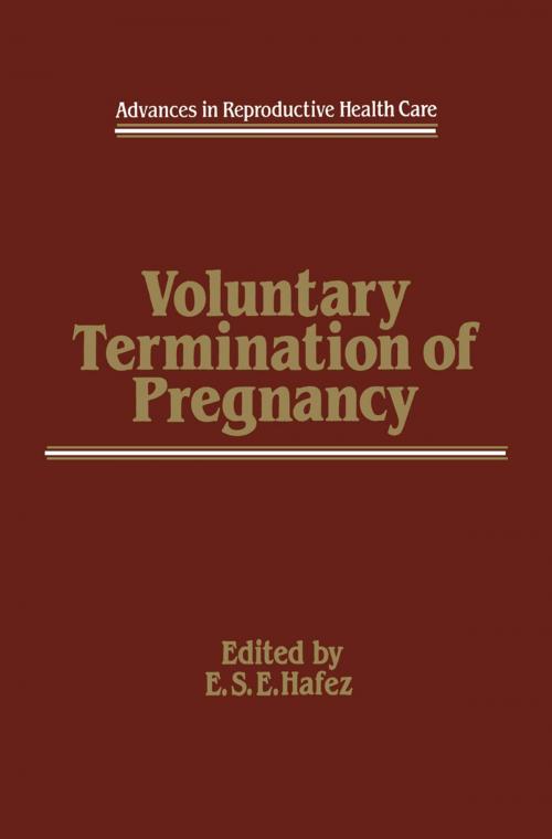 Cover of the book Voluntary Termination of Pregnancy by , Springer Netherlands