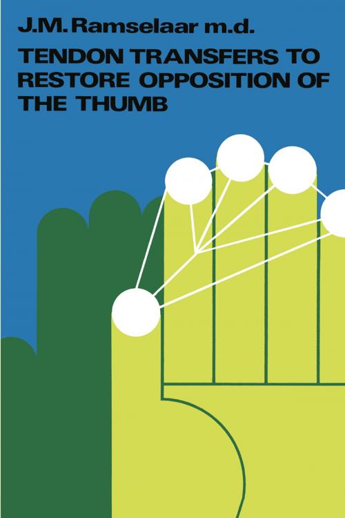 Cover of the book Tendon Transfers to Restore Opposition of the Thumb by J.M. Ramselaar, Springer Netherlands