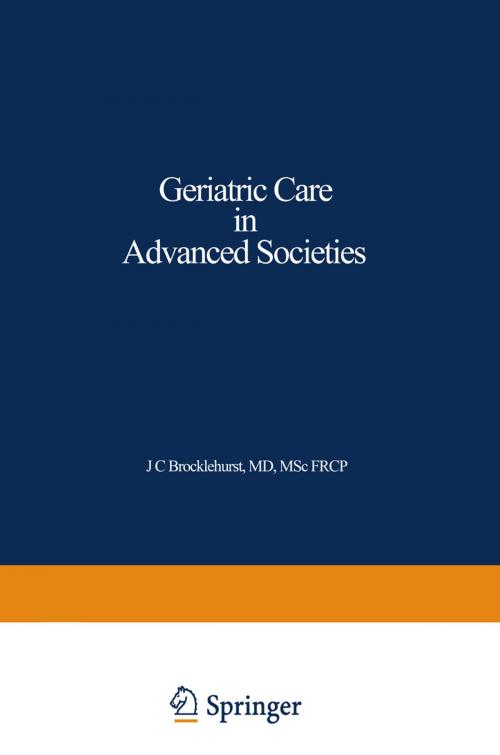 Cover of the book Geriatric Care in Advanced Societies by , Springer Netherlands