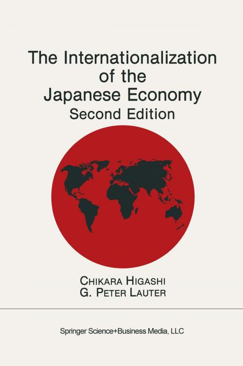 Cover of the book The Internationalization of the Japanese Economy by Peter G. Lauter, Chikara Higashi, Springer Netherlands