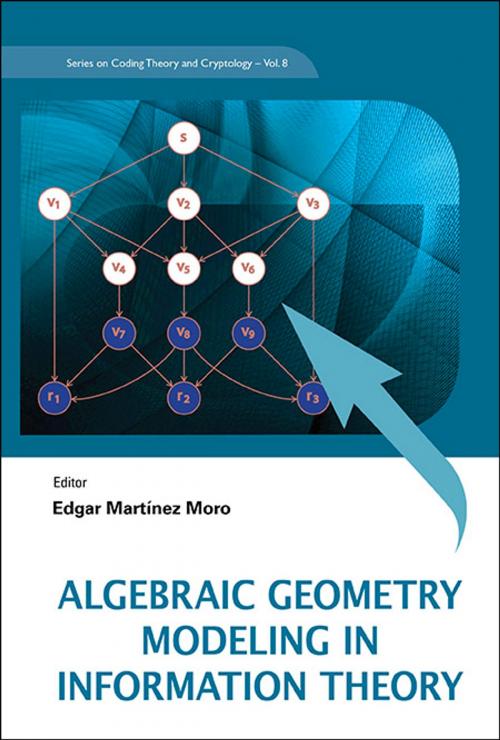Cover of the book Algebraic Geometry Modeling in Information Theory by Edgar Martínez Moro, World Scientific Publishing Company
