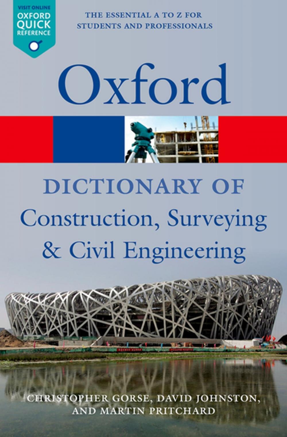 Big bigCover of A Dictionary of Construction, Surveying, and Civil Engineering