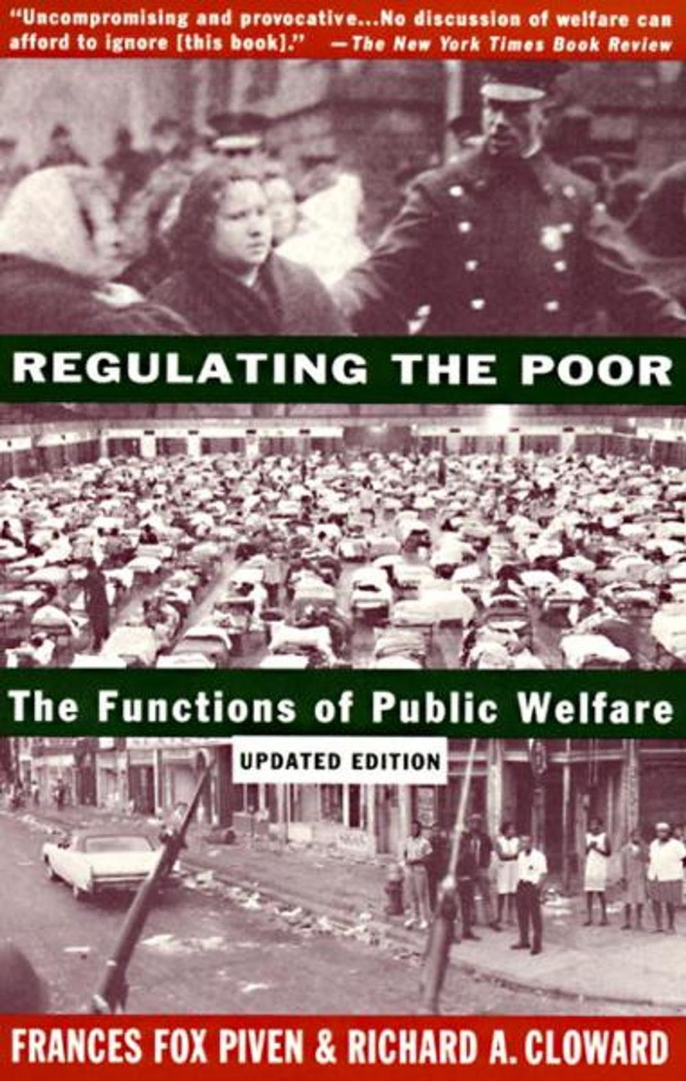 Big bigCover of Regulating the Poor