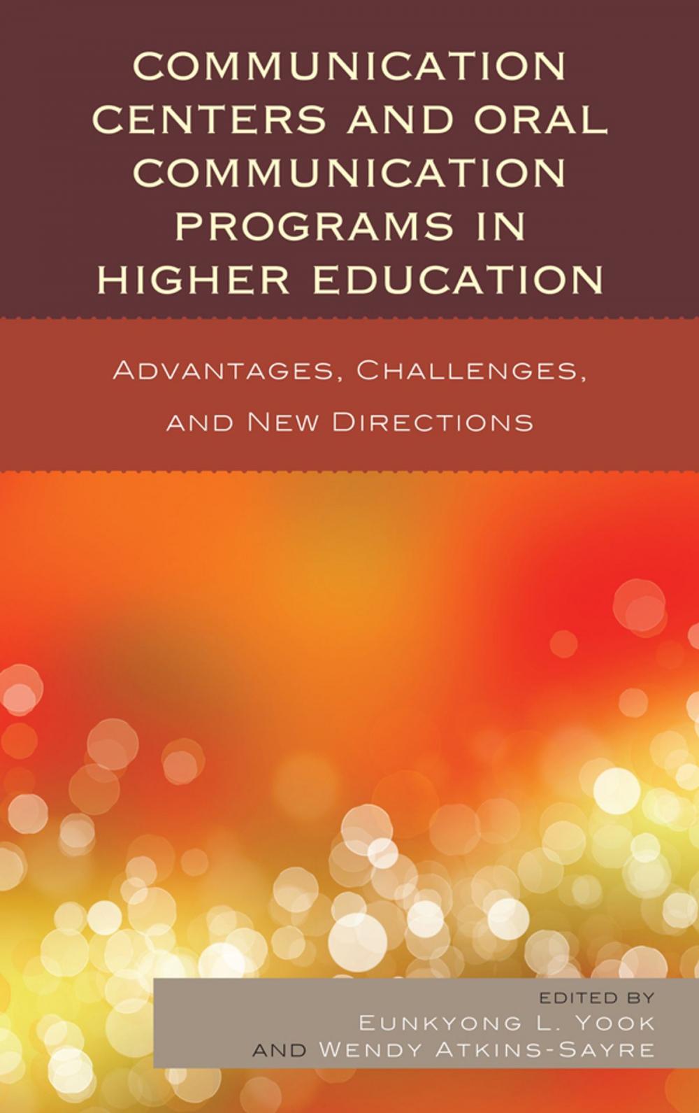 Big bigCover of Communication Centers and Oral Communication Programs in Higher Education