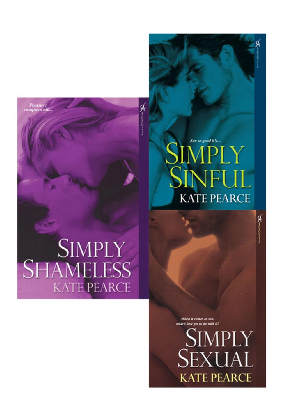 Big bigCover of Kate Pearce Bundle: Simply Sexual, Simply Sinful & Simply Shameless