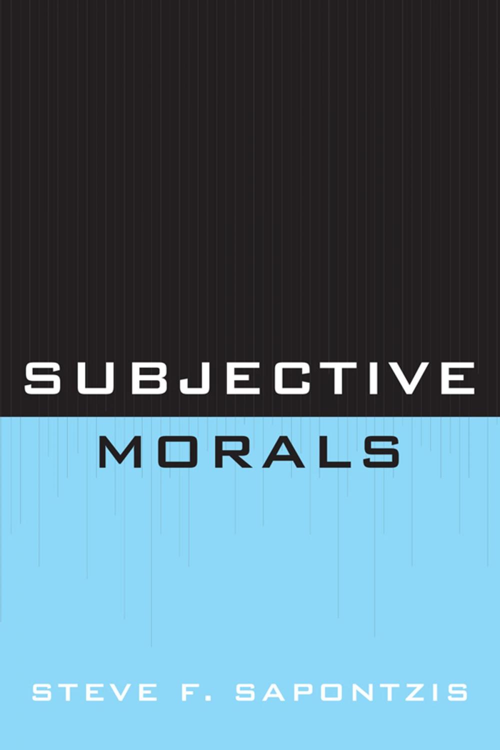 Big bigCover of Subjective Morals