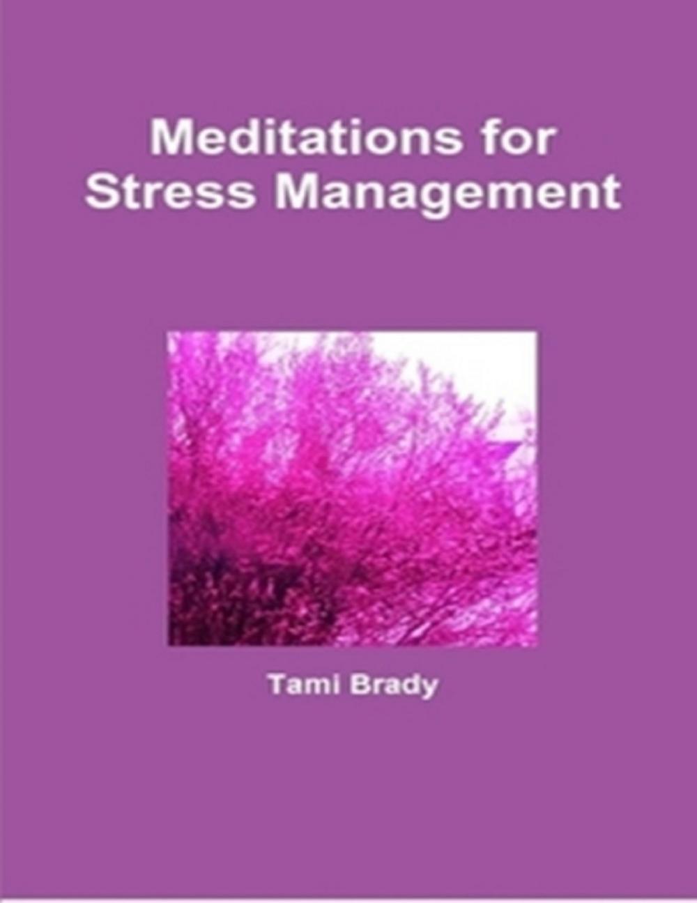 Big bigCover of Meditations for Stress Management