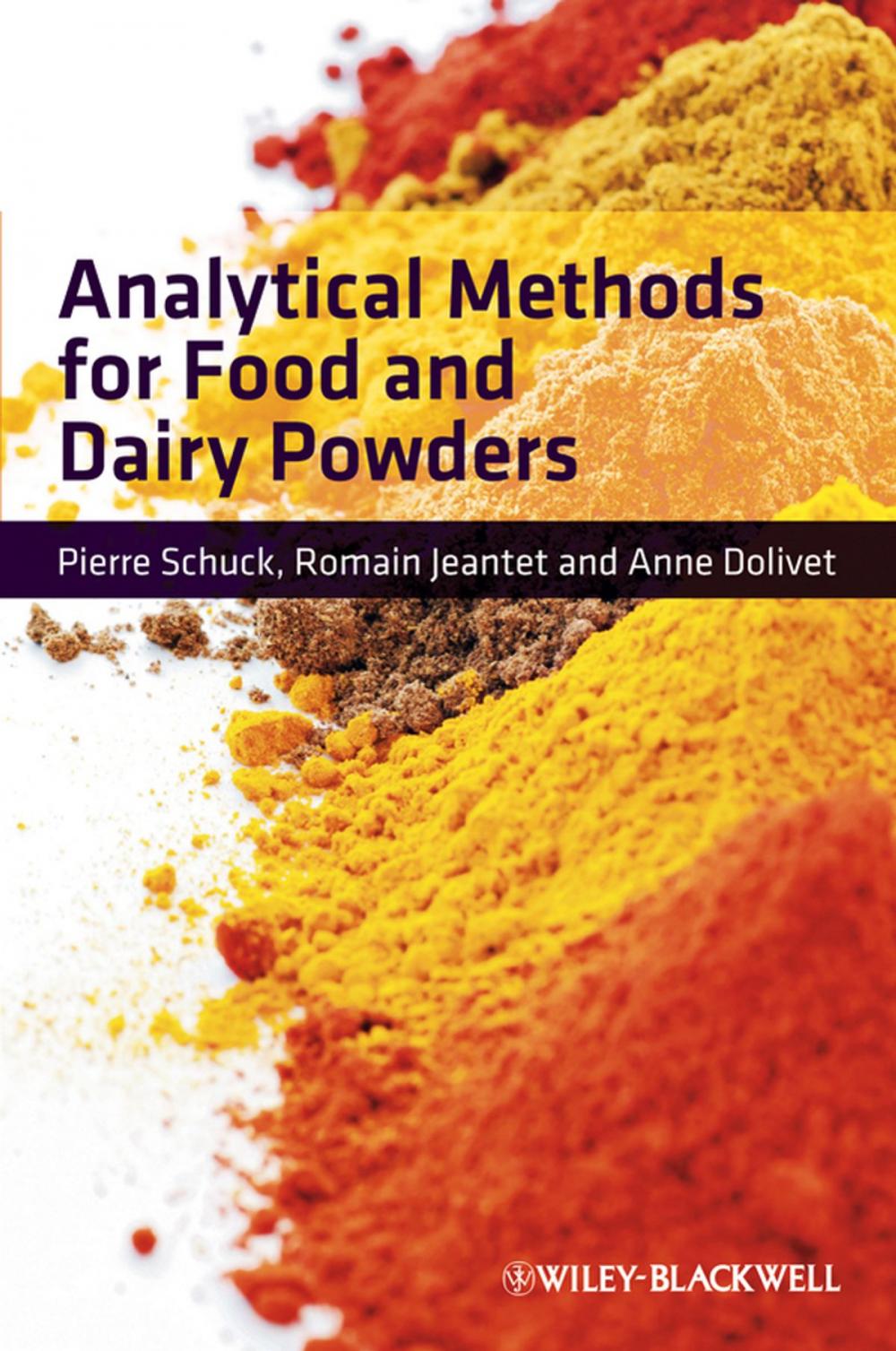 Big bigCover of Analytical Methods for Food and Dairy Powders