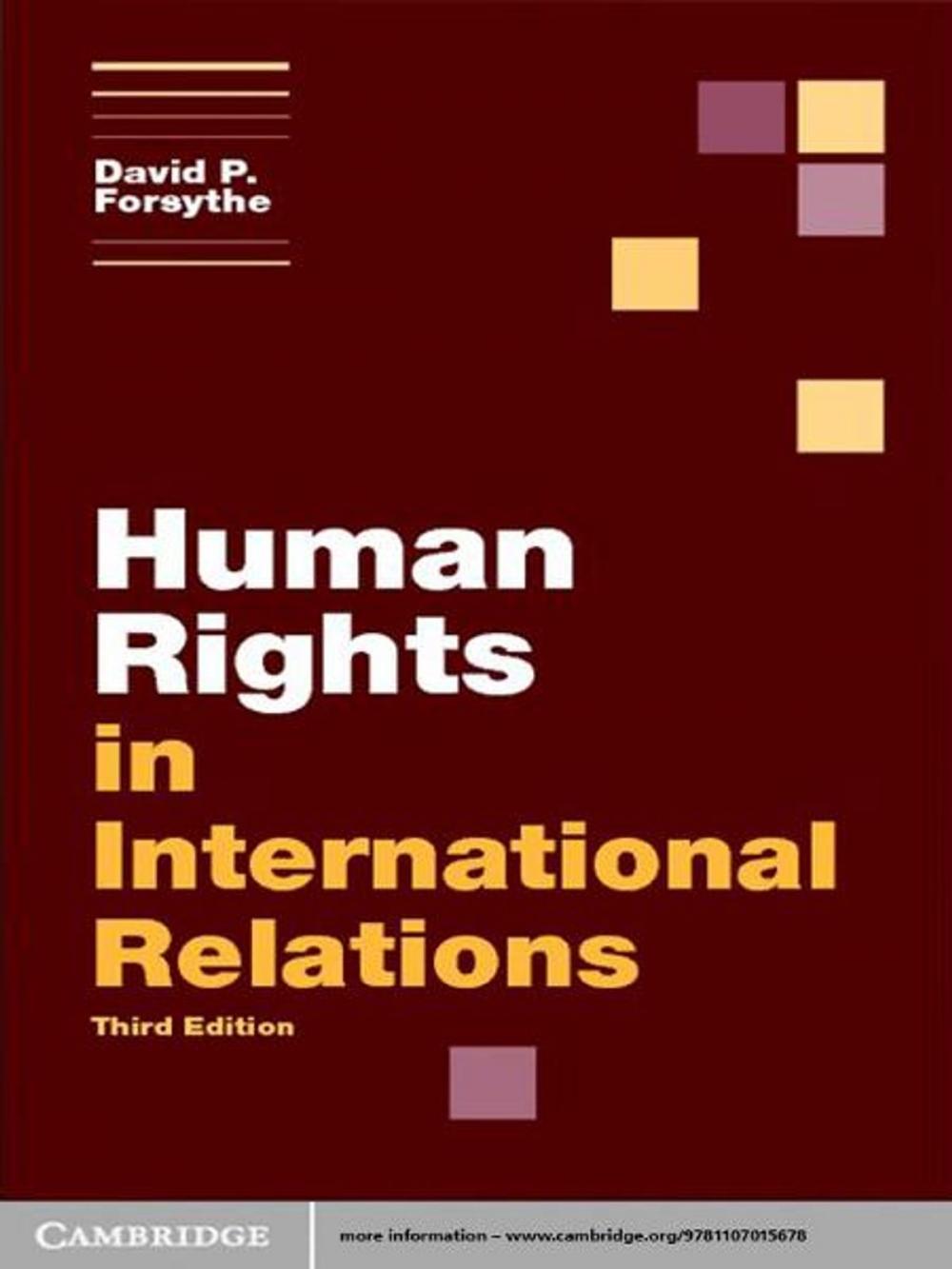 Big bigCover of Human Rights in International Relations