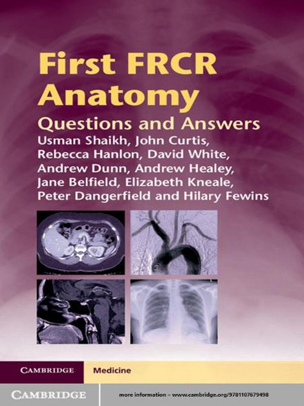 Big bigCover of First FRCR Anatomy