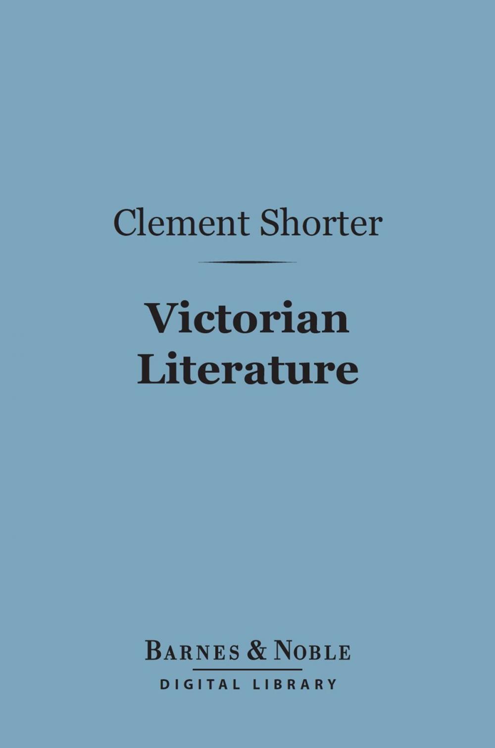 Big bigCover of Victorian Literature (Barnes & Noble Digital Library)