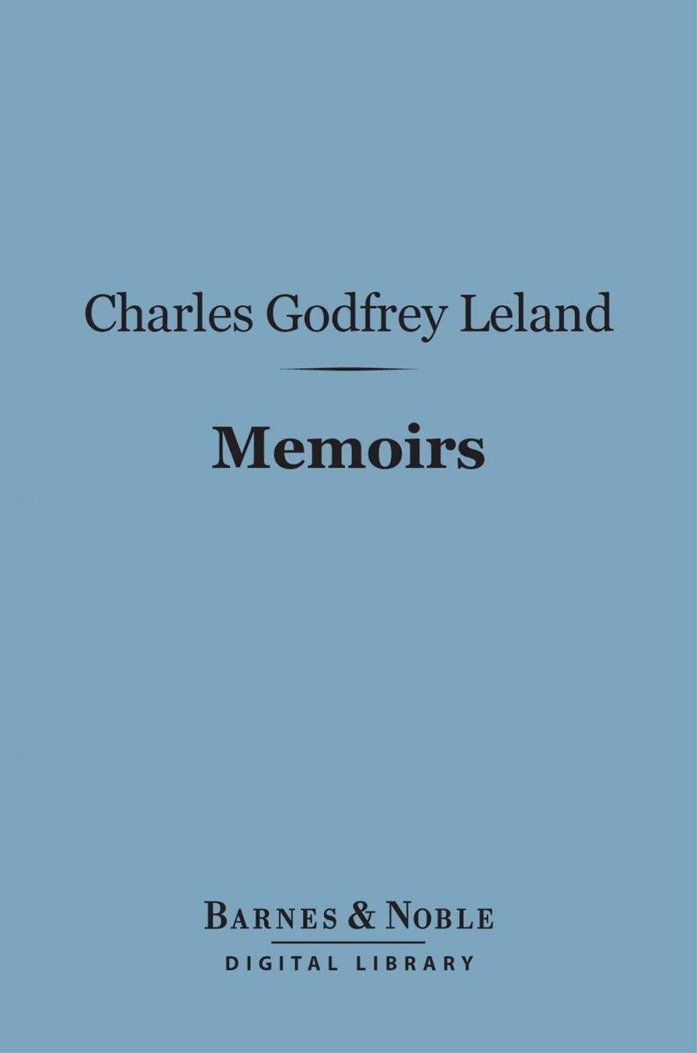 Big bigCover of Memoirs (Barnes & Noble Digital Library)