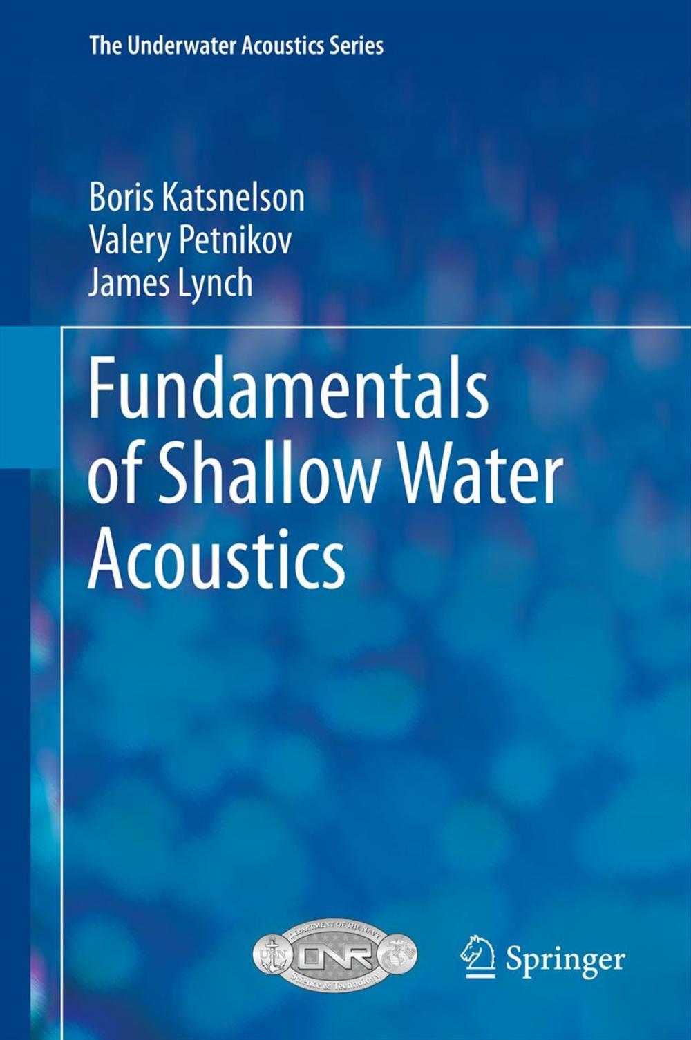 Big bigCover of Fundamentals of Shallow Water Acoustics