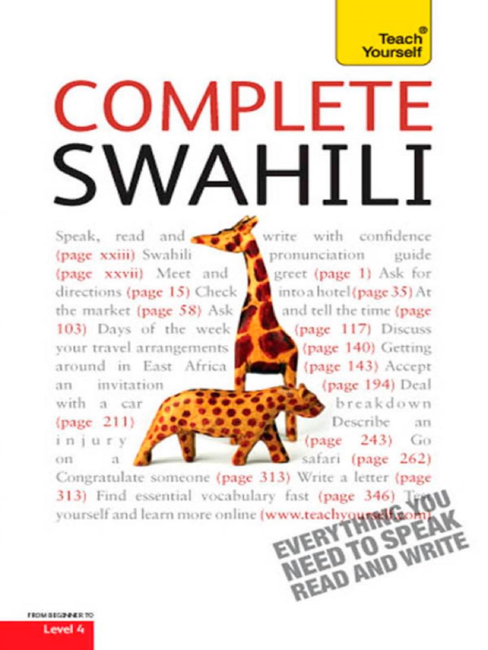 Big bigCover of Complete Swahili Beginner to Intermediate Course