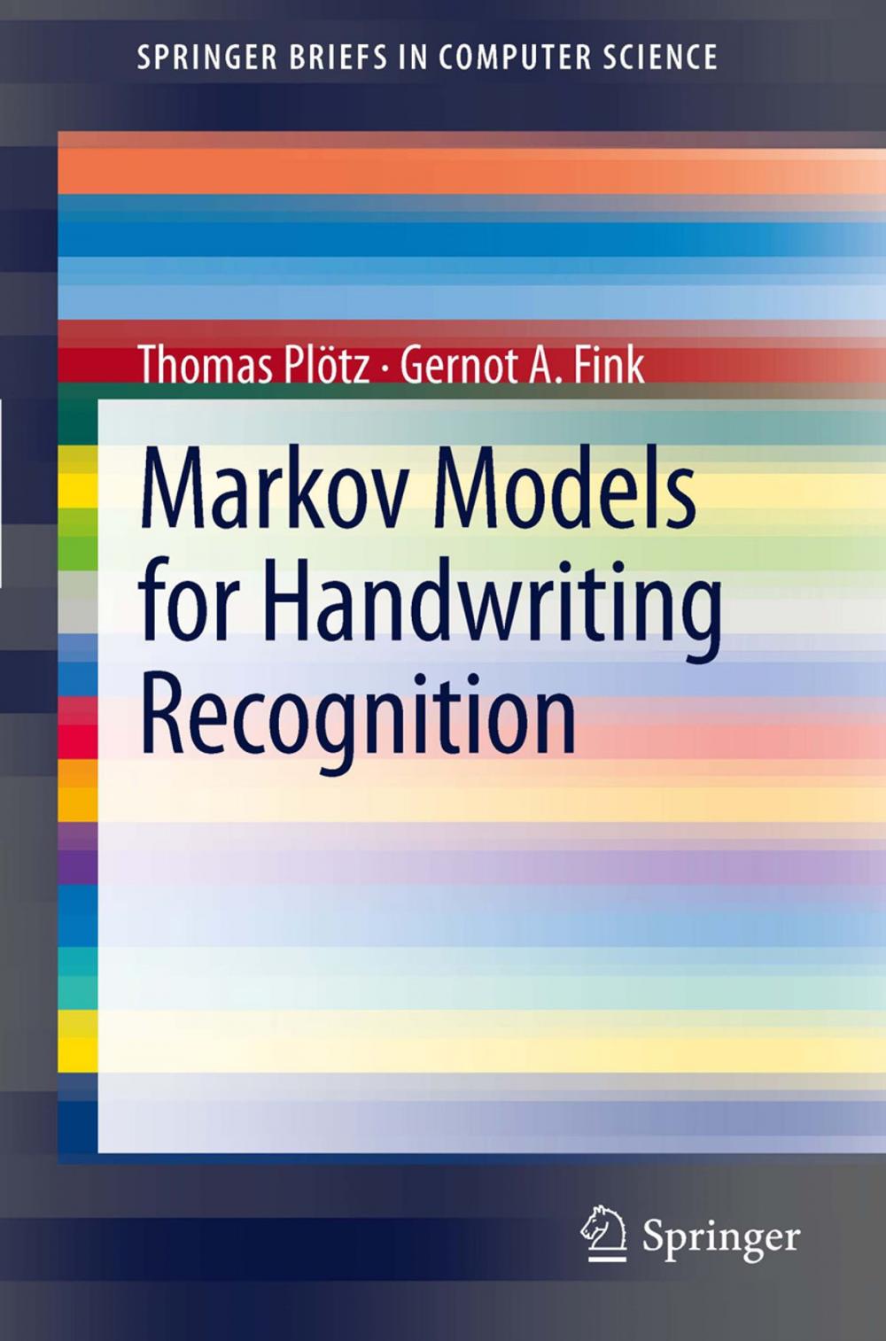 Big bigCover of Markov Models for Handwriting Recognition