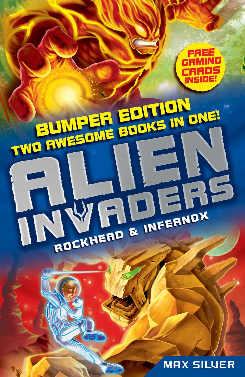 Big bigCover of Alien Invaders: Rockhead & Infernox (2 Books in 1)