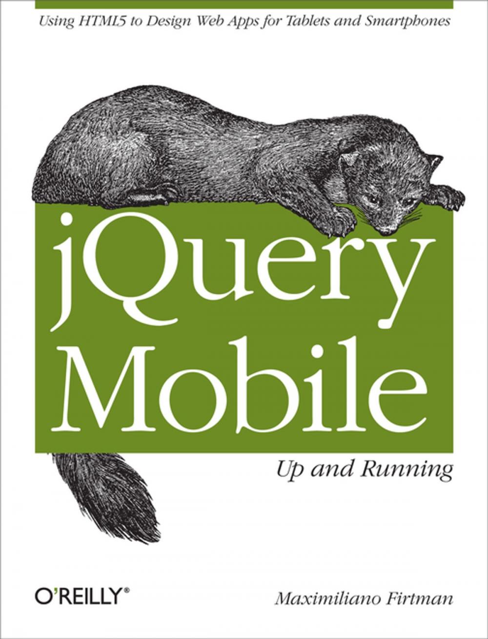 Big bigCover of jQuery Mobile: Up and Running