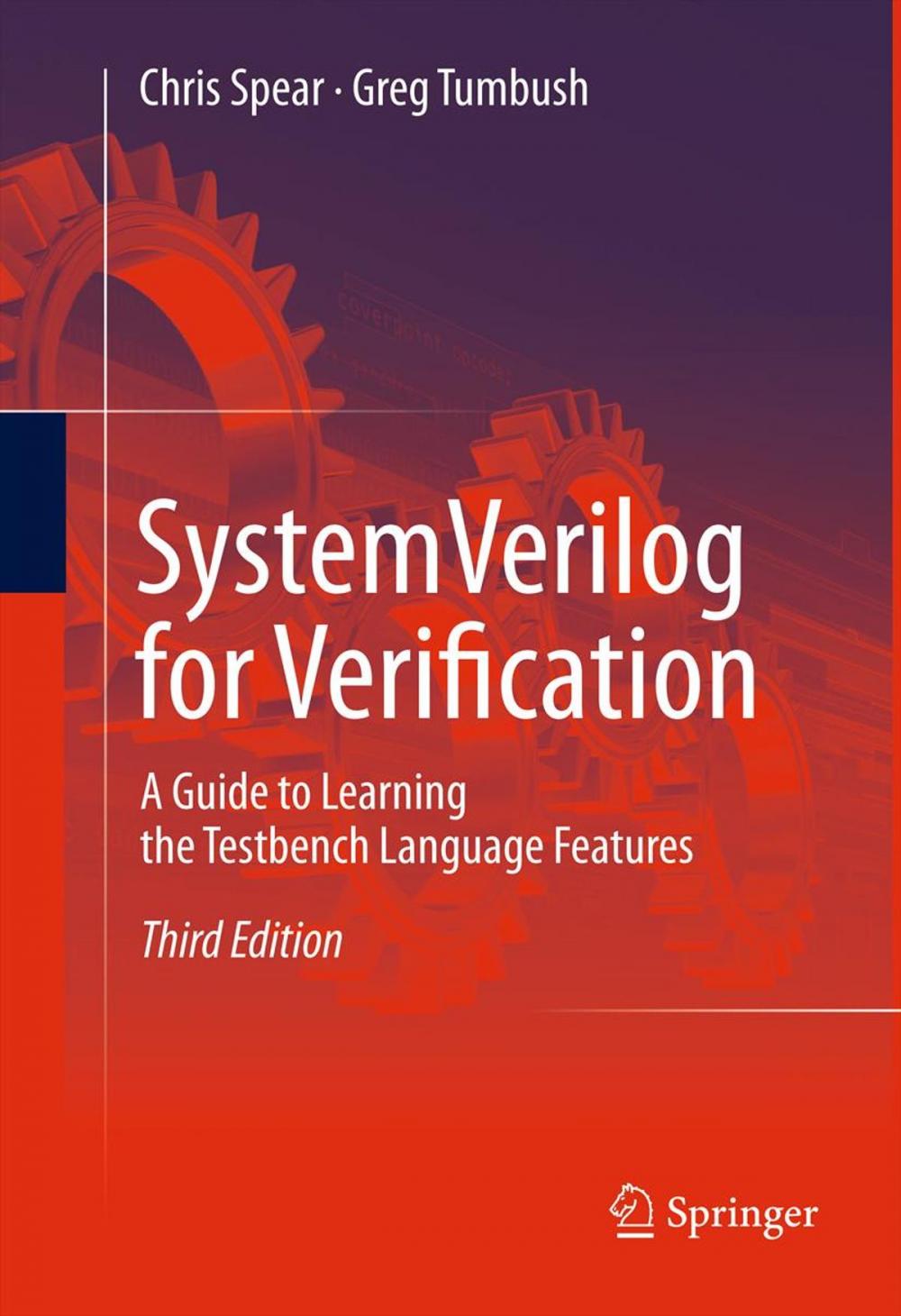 Big bigCover of SystemVerilog for Verification