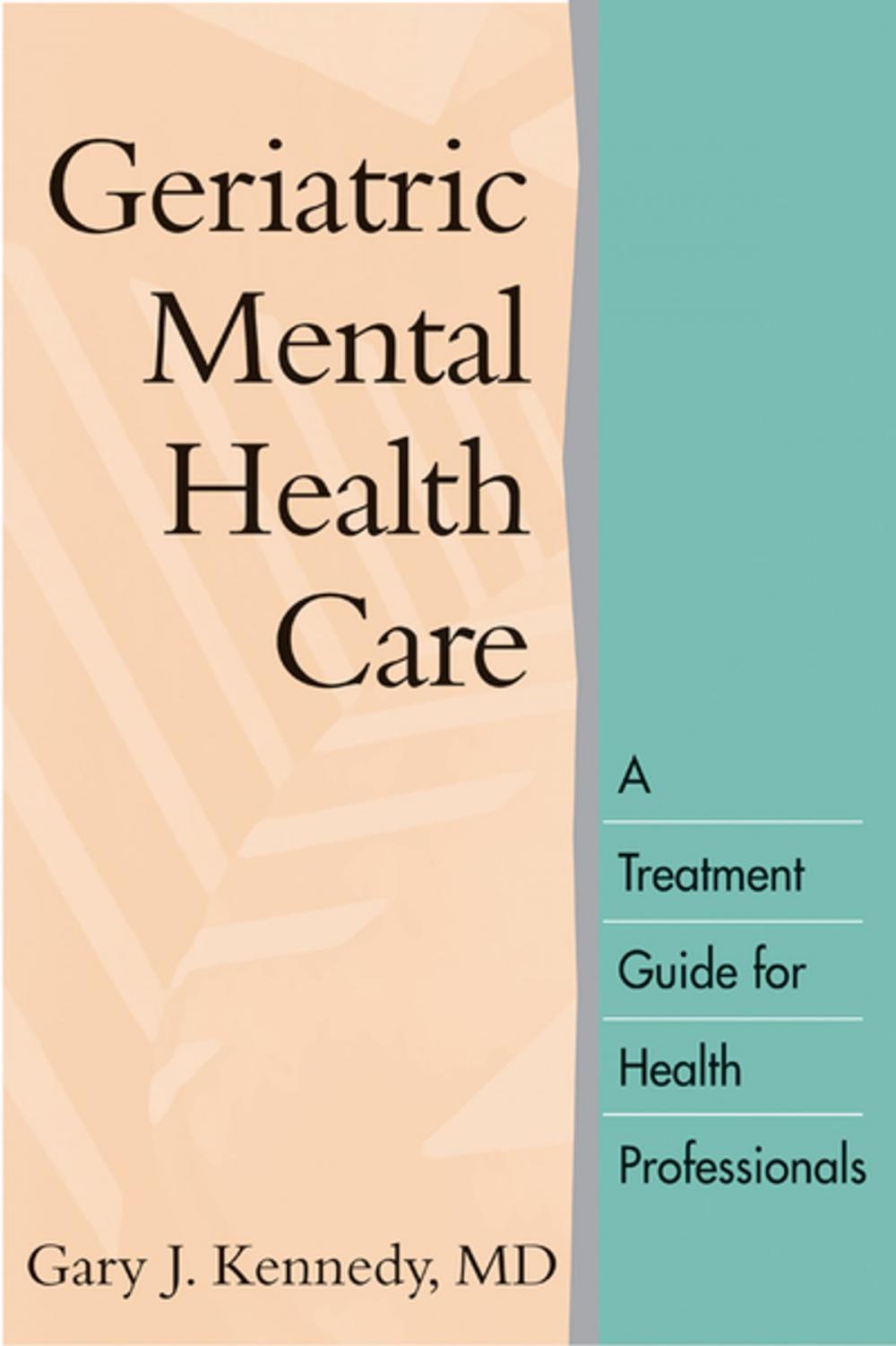 Big bigCover of Geriatric Mental Health Care