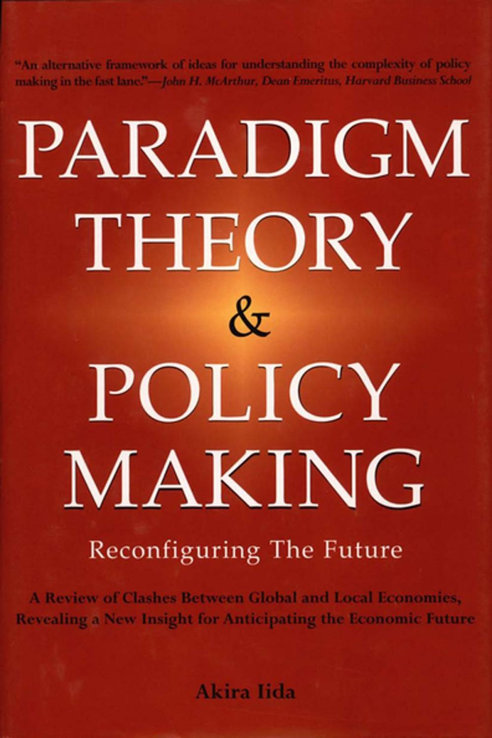 Big bigCover of Paradigm Theory & Policy Making