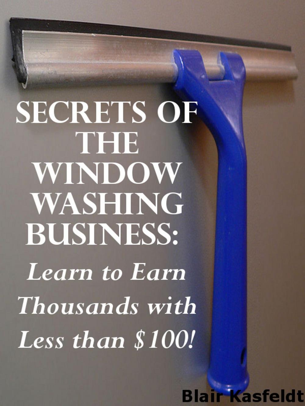 Big bigCover of Secrets of the Window Washing Business: Learn to Earn Thousands with Less than $100!