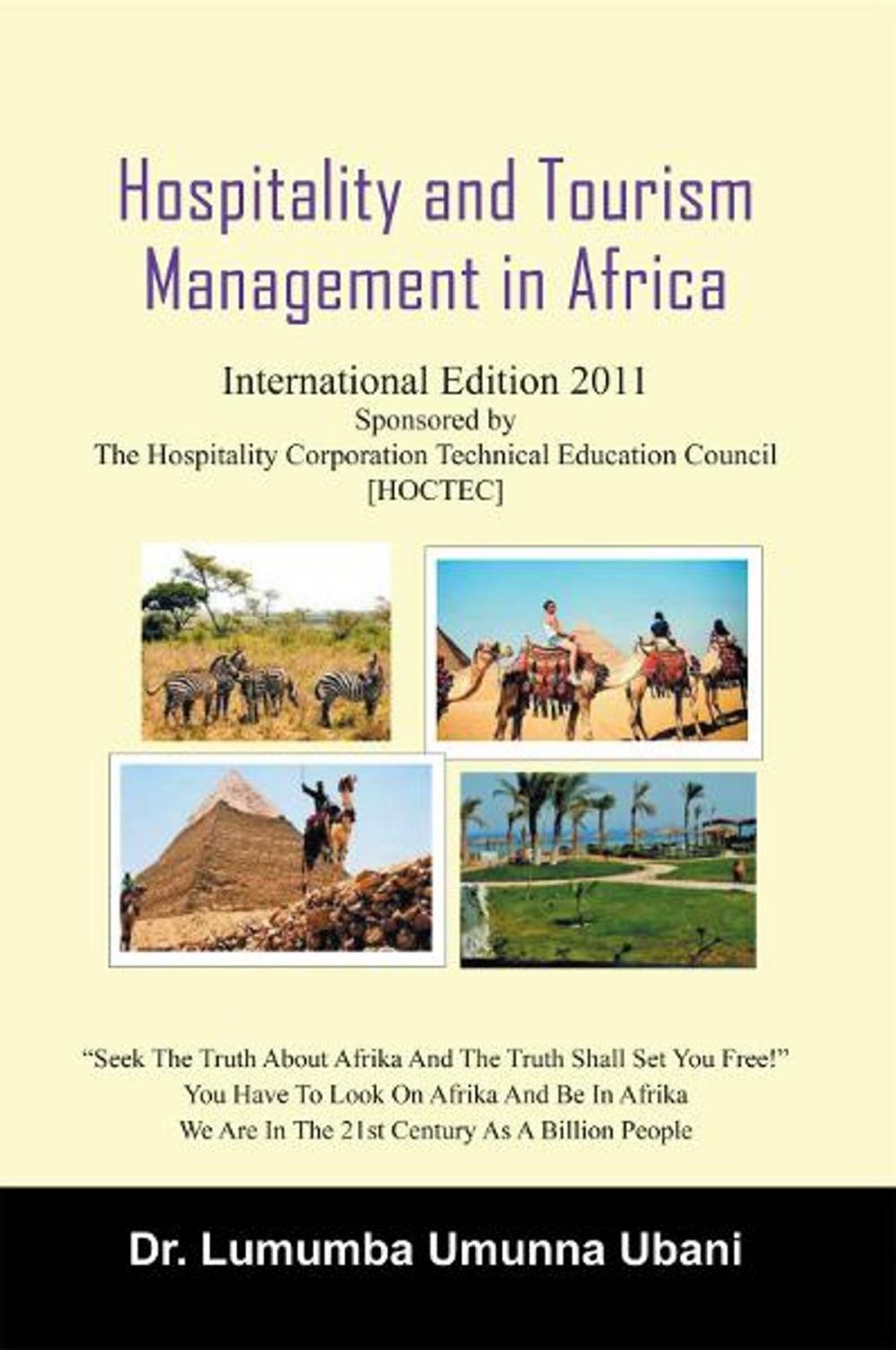 Big bigCover of Hospitality and Tourism Management in Africa