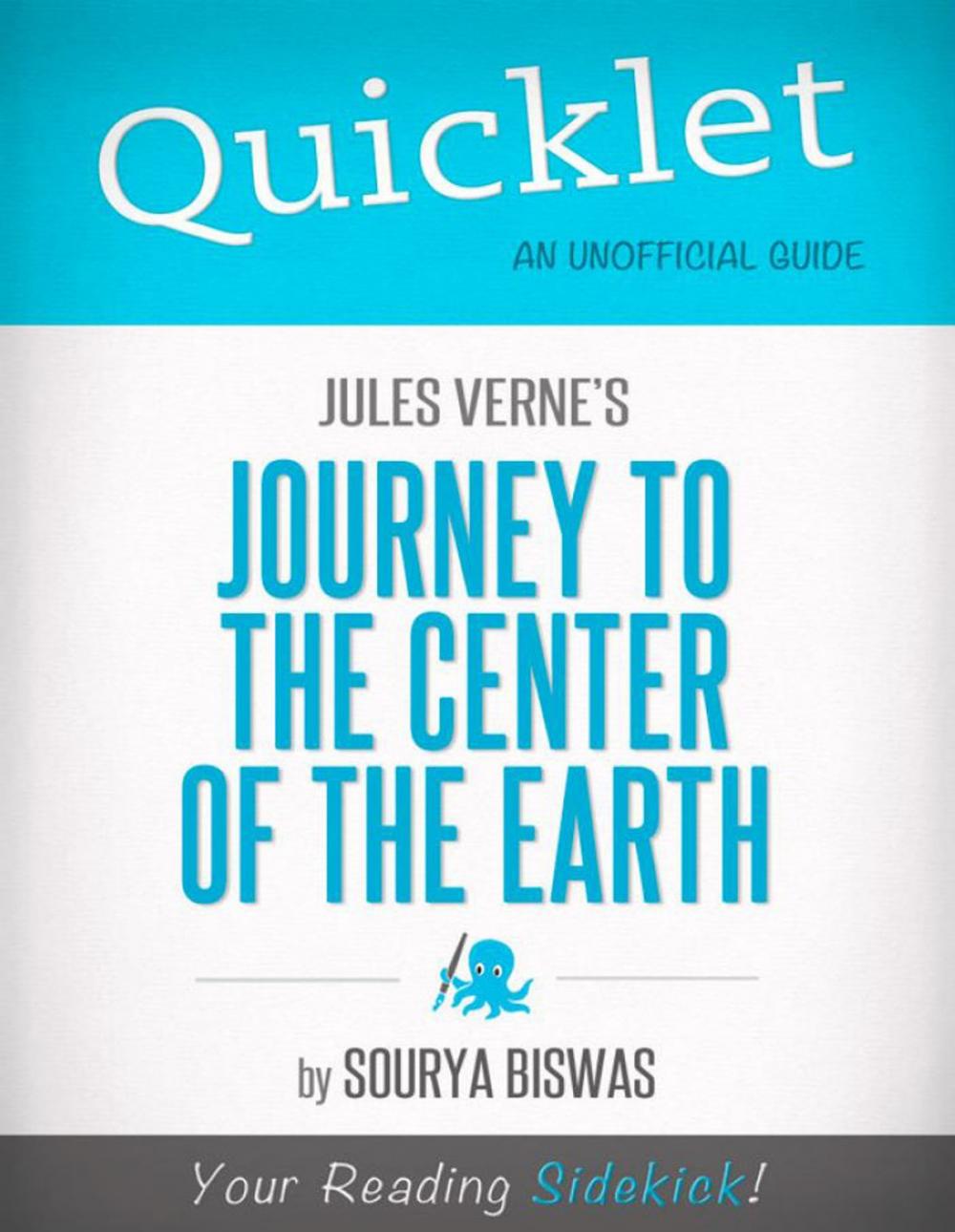 Big bigCover of Quicklet on Jules Verne's Journey to the Center of the Earth: Biographical information on Jules Verne