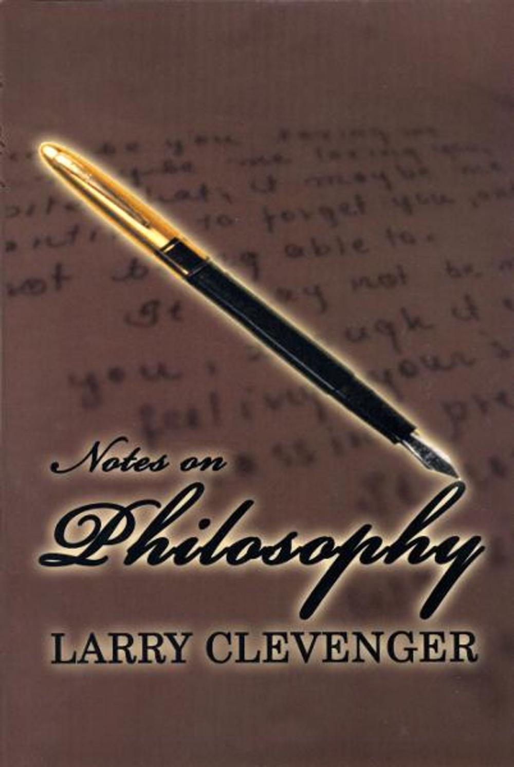 Big bigCover of Notes on Philosophy