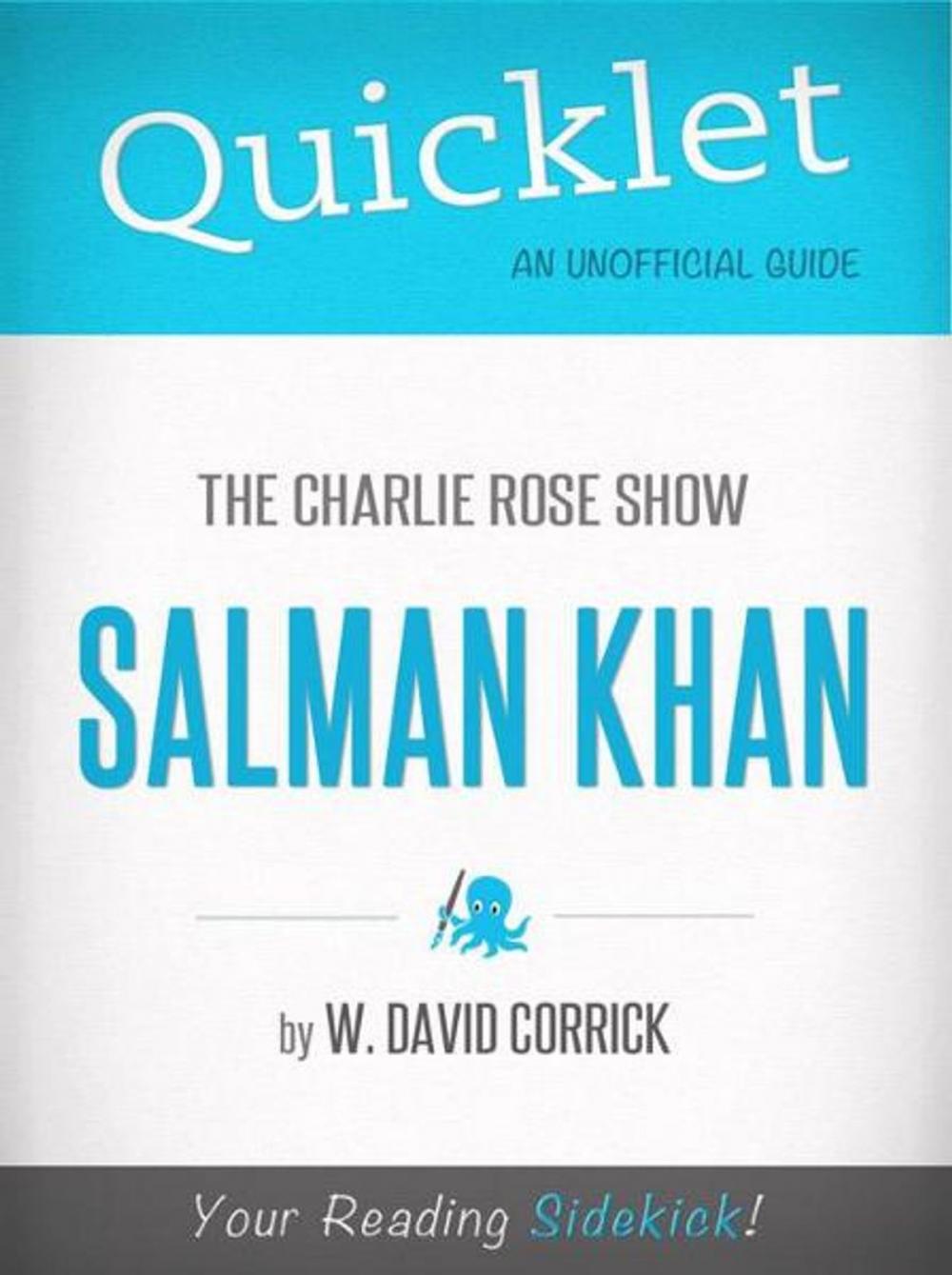 Big bigCover of Quicklet on The Charlie Rose Show: Salman Khan