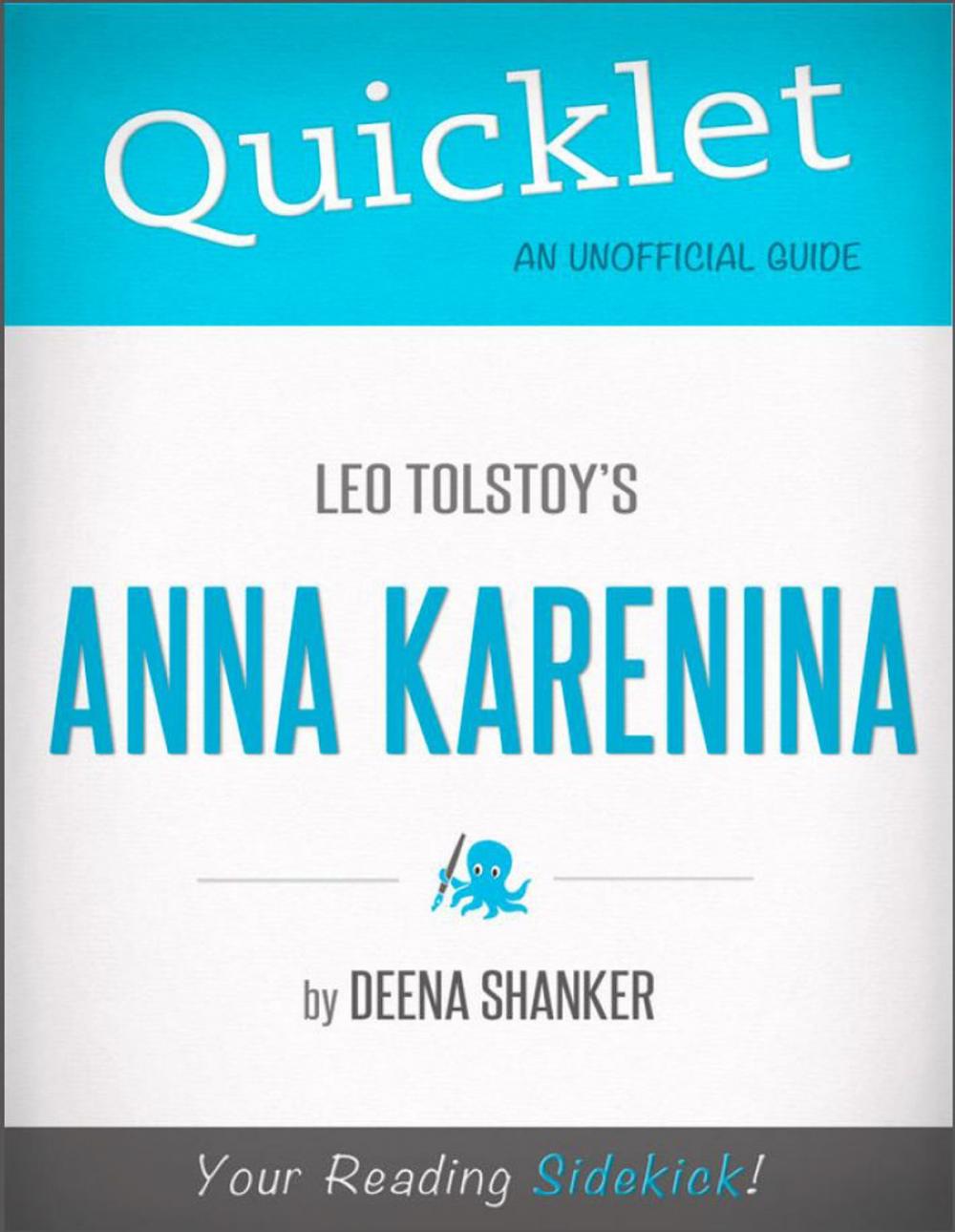 Big bigCover of Quicklet on Leo Tolstoy's Anna Karenina (CliffsNotes-like Book Summary)