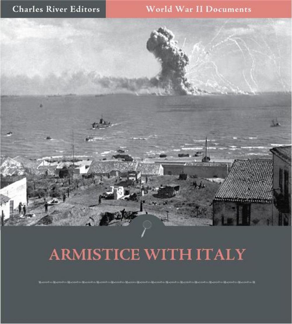 Big bigCover of World War II Documents: Armistice with Italy (Illustrated Edition)