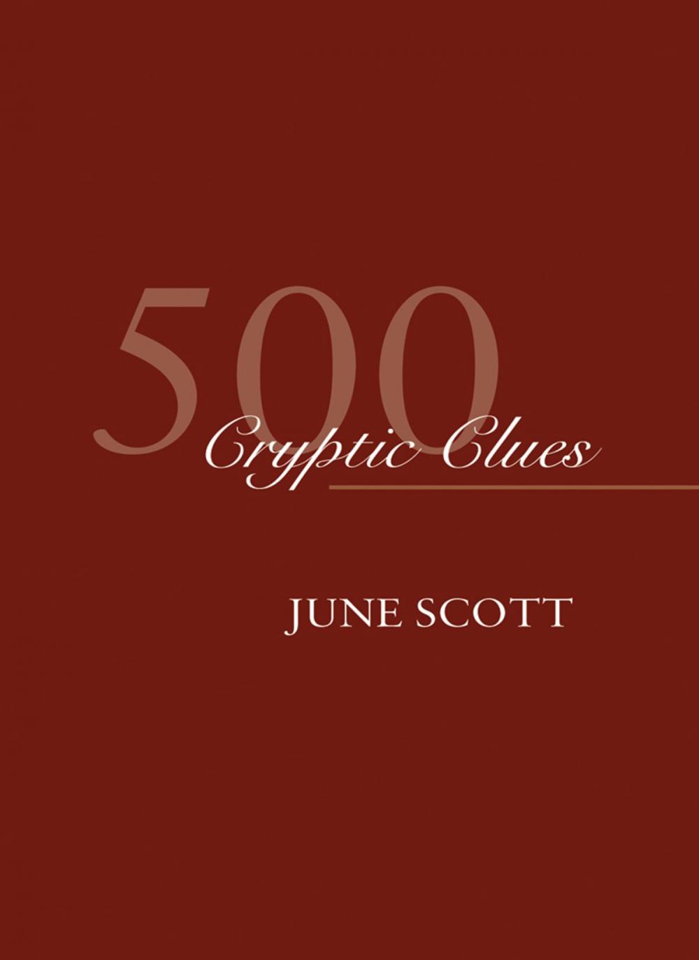 Big bigCover of 500 Cryptic Clues