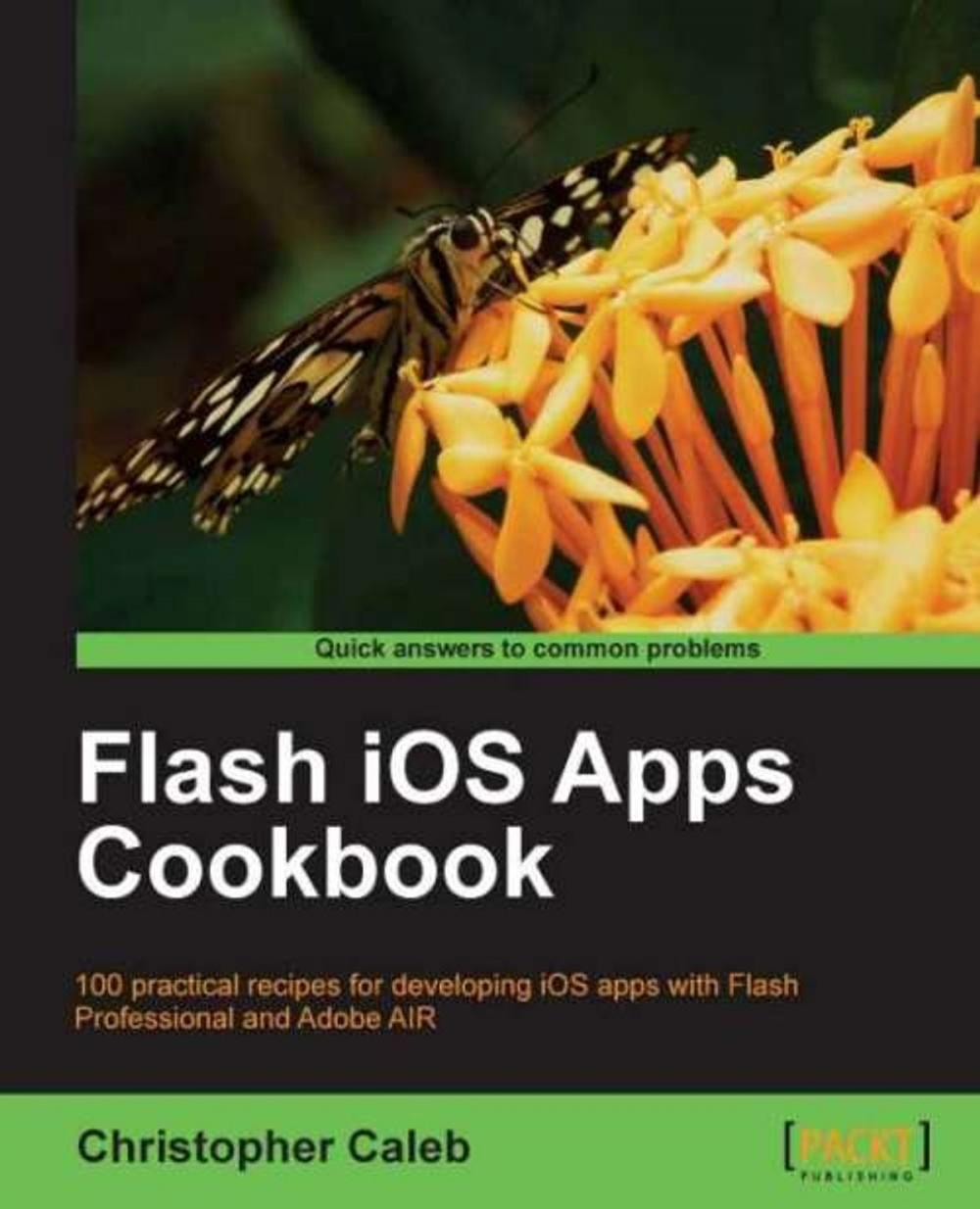 Big bigCover of Flash iOS Apps Cookbook