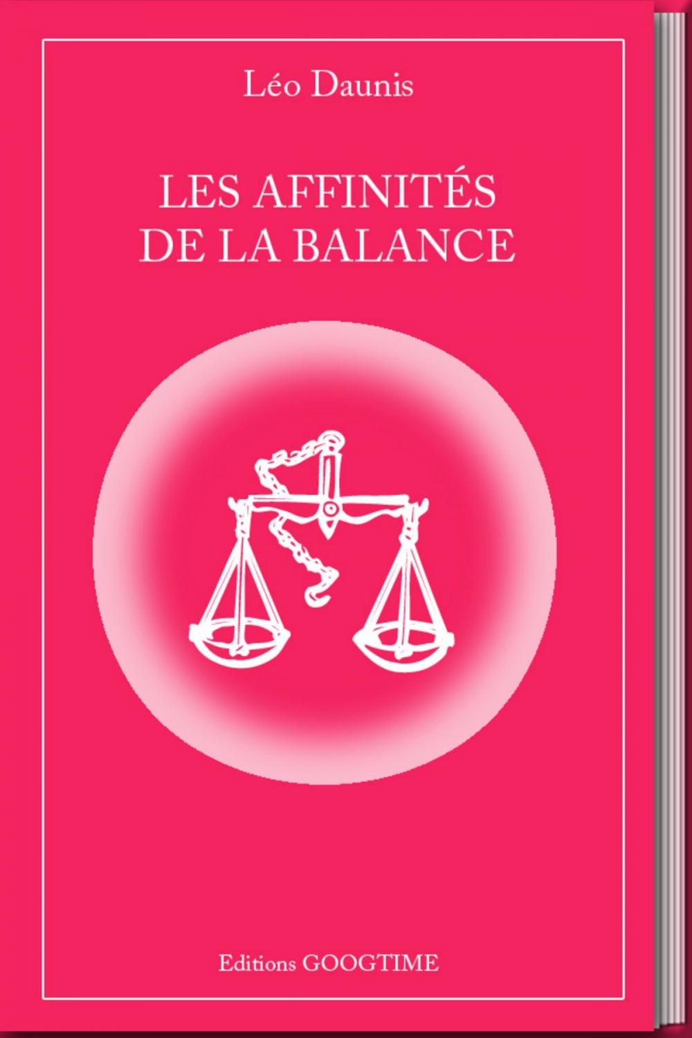 Big bigCover of Les affinités de la Balance