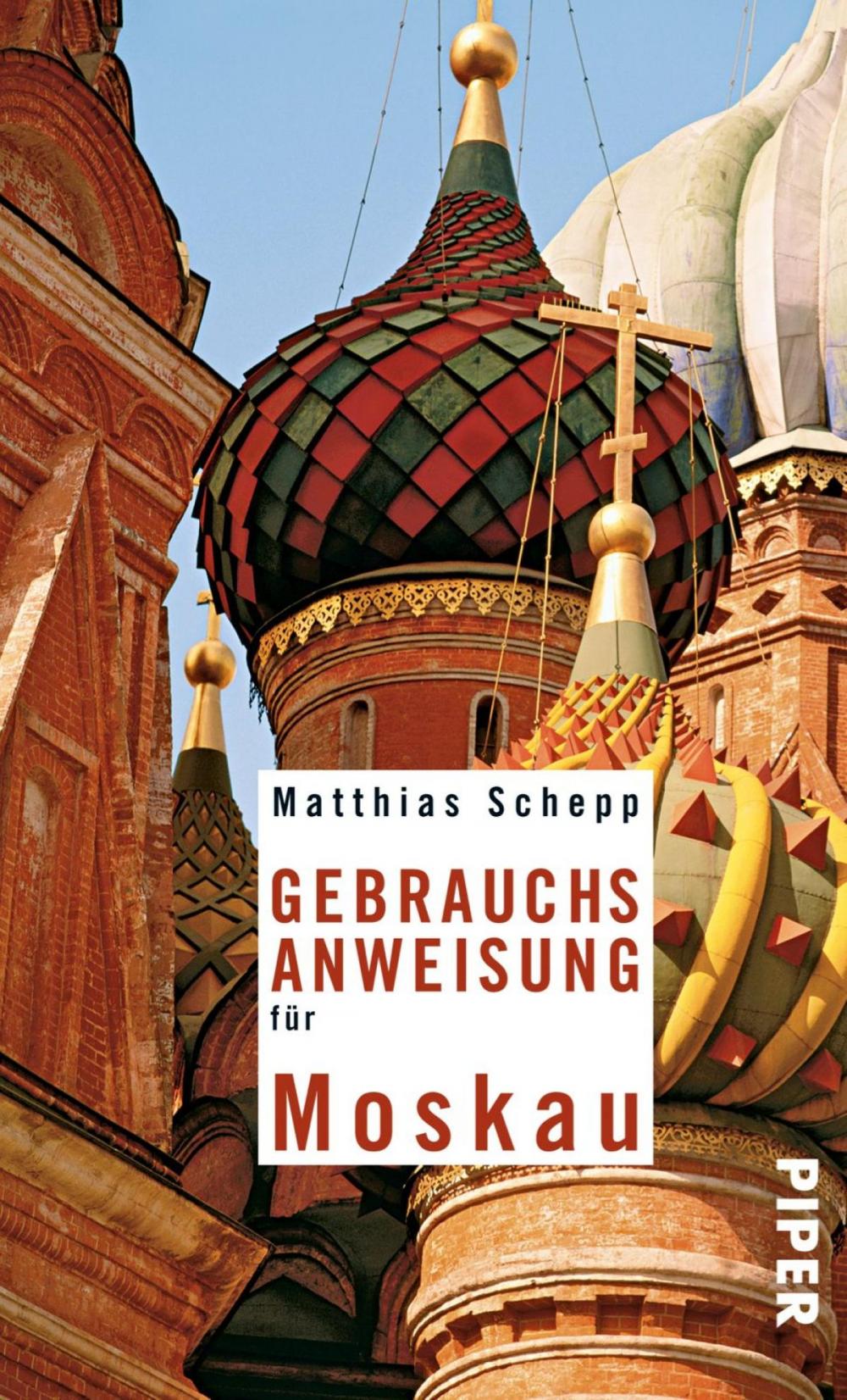 Big bigCover of Gebrauchsanweisung für Moskau