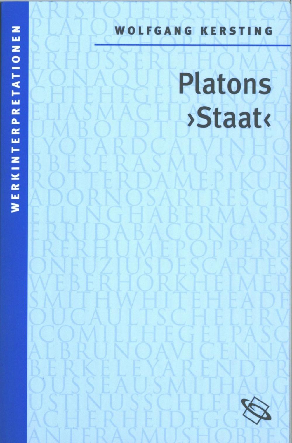 Big bigCover of Platons "Staat"
