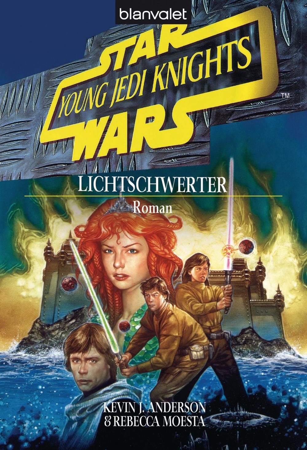 Big bigCover of Star Wars. Young Jedi Knights 4. Lichtschwerter