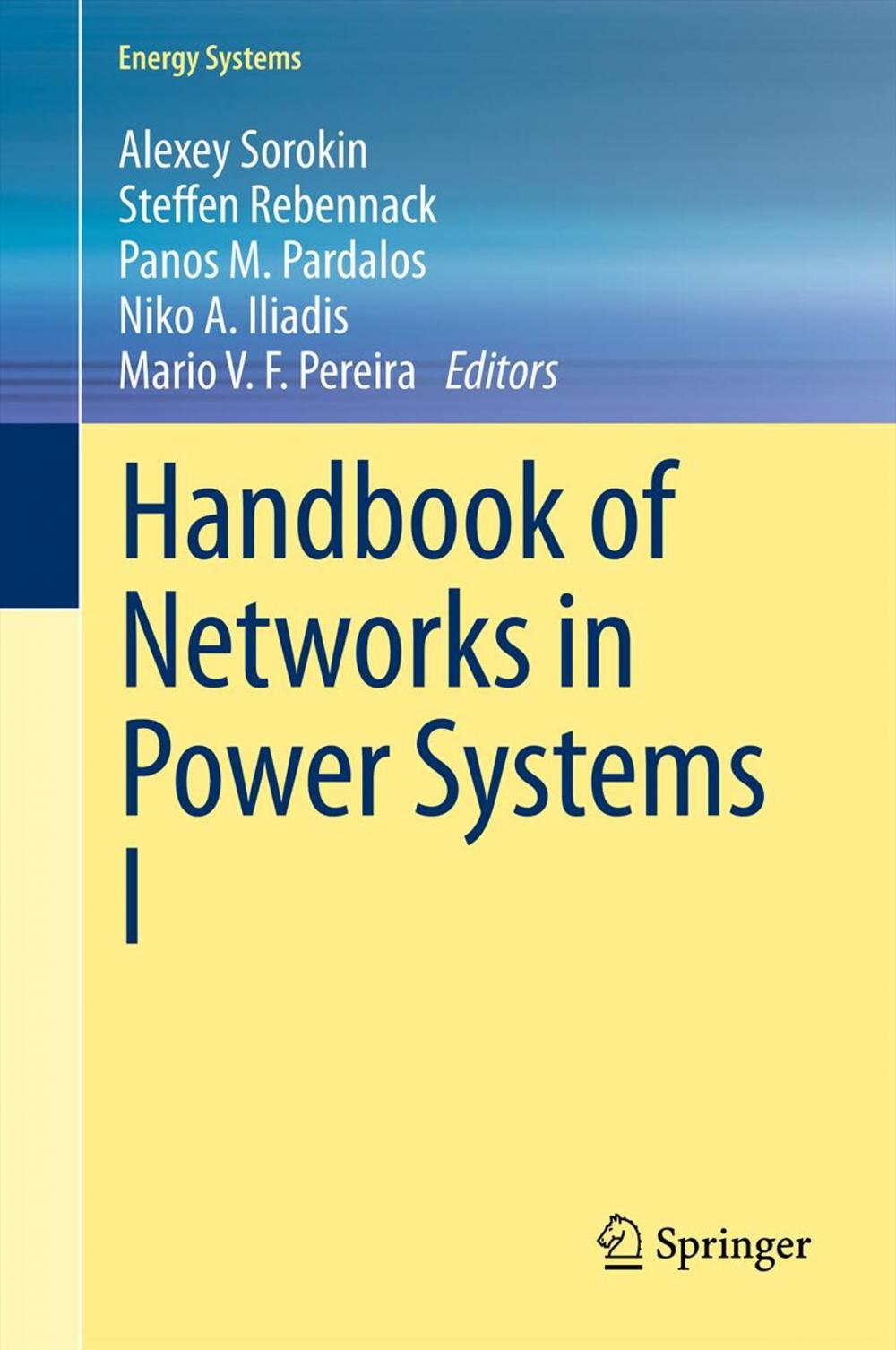 Big bigCover of Handbook of Networks in Power Systems I